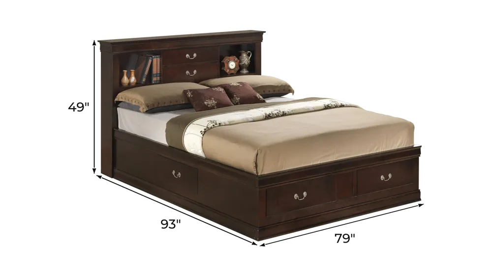 Rossie Captains Storage Bed Dimensions