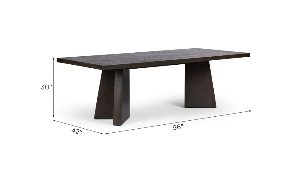 Shavano Dining Table Dimensions