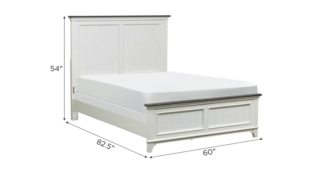 Shelby Panel Bed Dimensions