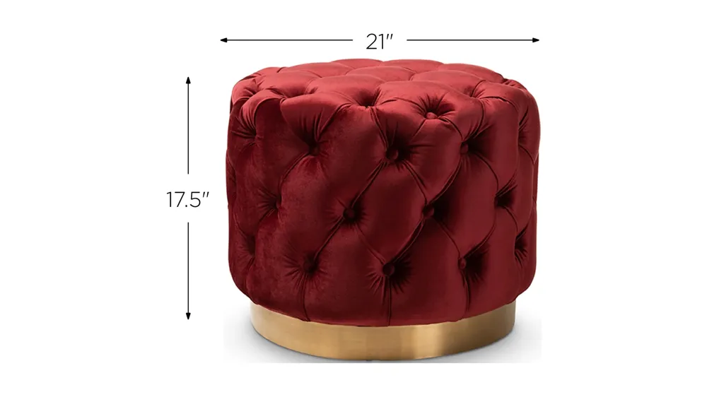 Valeria Ottoman Dimensions