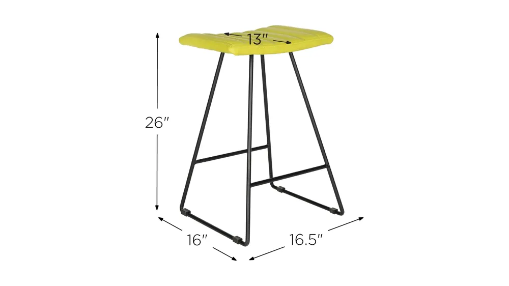 Roy Counter Stool - Set of 2 Dimensions