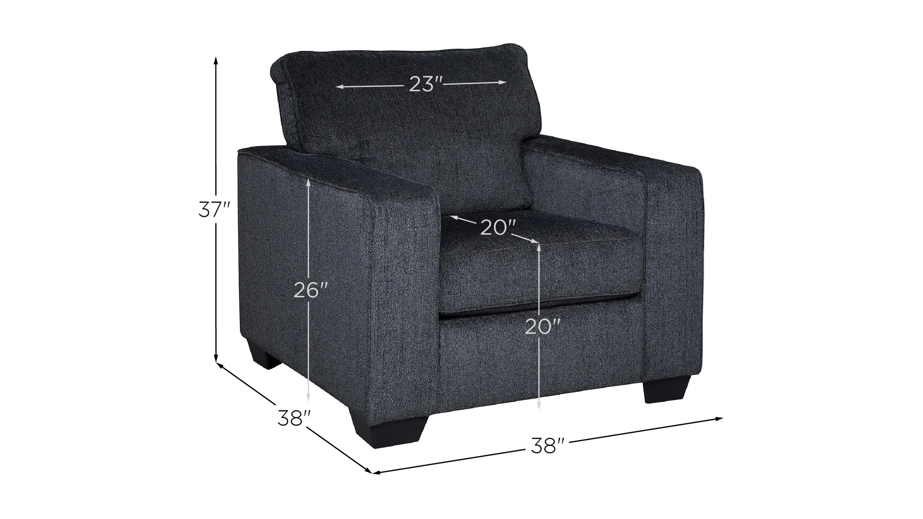 Adelson Chenille Chair | Raymour & Flanigan