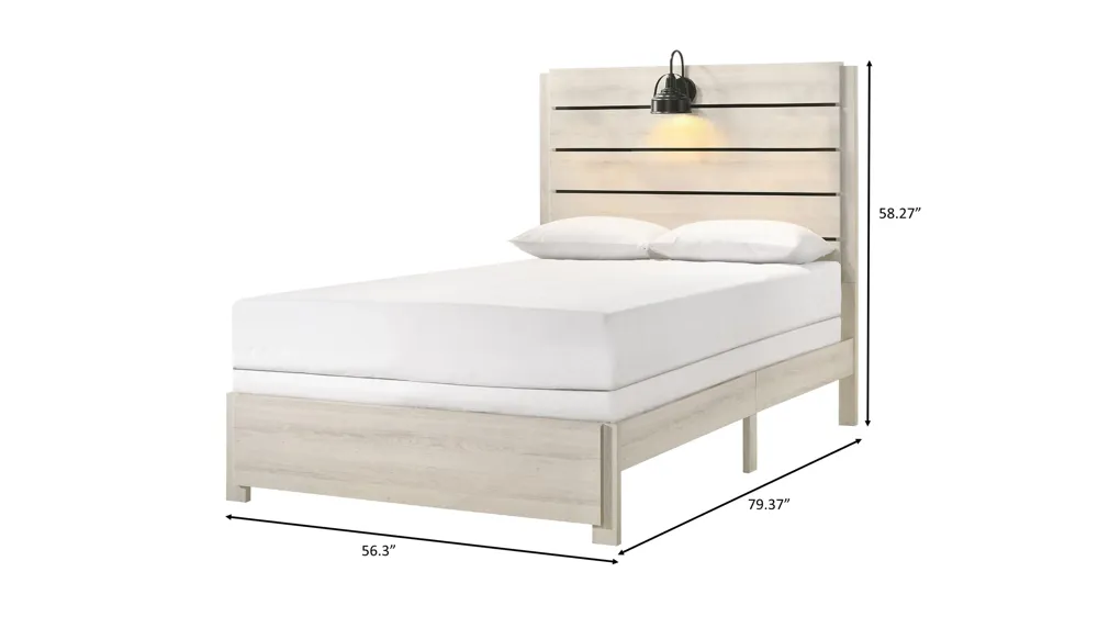 Carter Platform Bed Dimensions