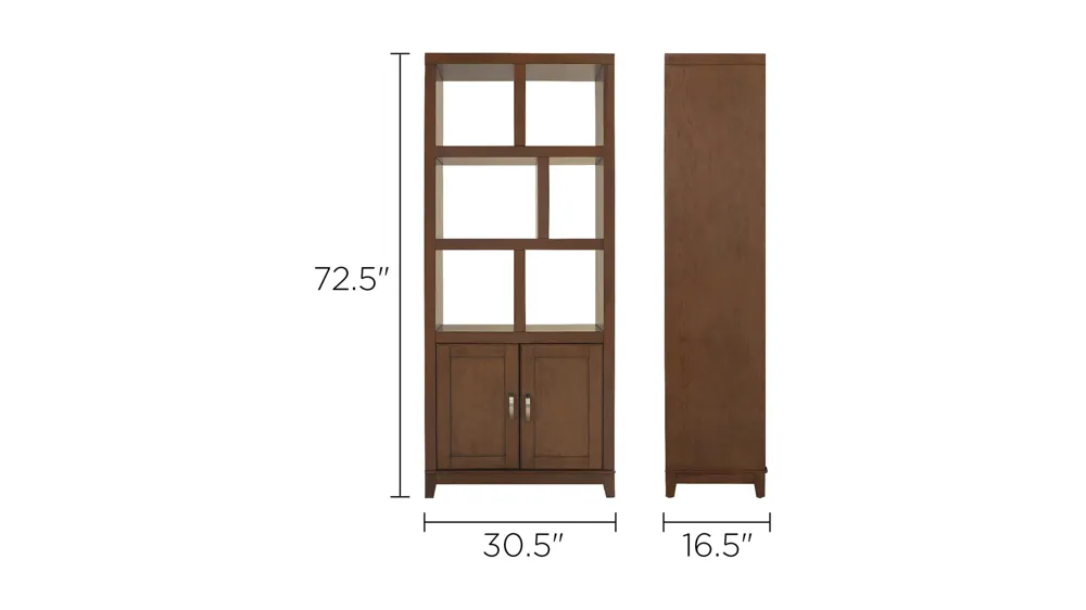 Granthom Tower w/ Doors Dimensions