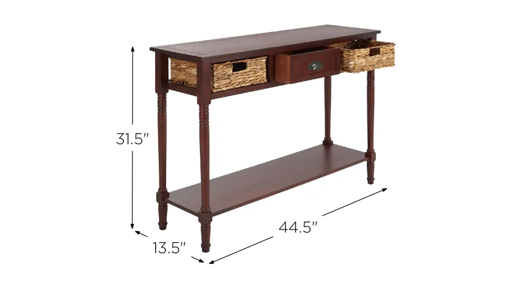 Wolcott Console Table Dimensions