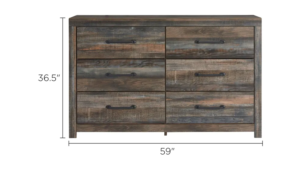 Luna Bedroom Dresser Dimensions