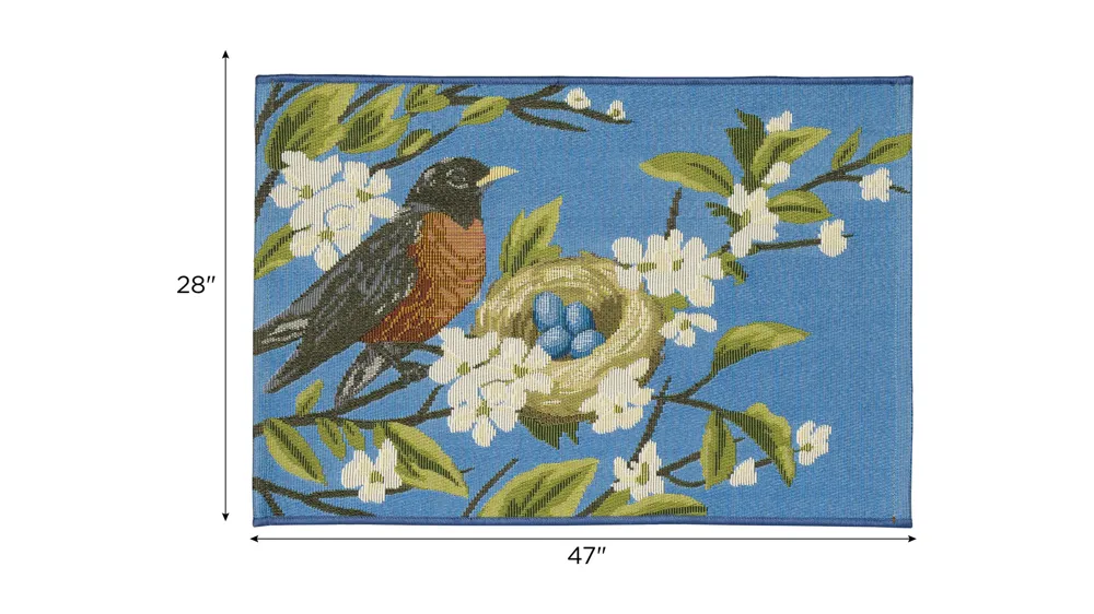 Esencia Robin's Nest Indoor/Outdoor Mat Dimensions