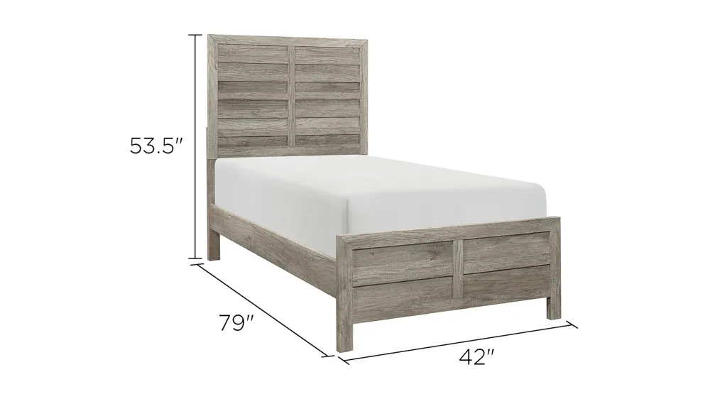 Terrace Panel Bed Dimensions