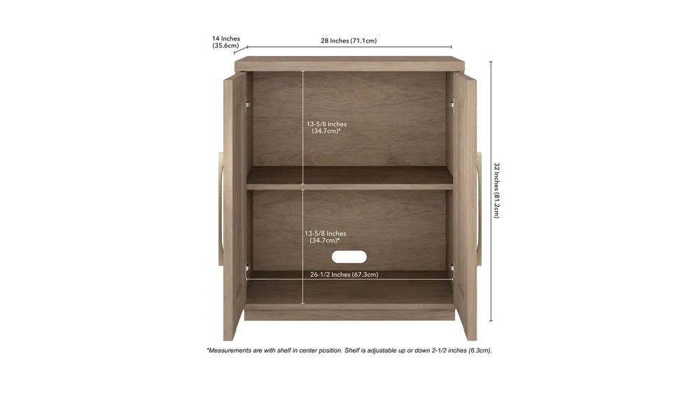 Tillman Accent Cabinet Dimensions