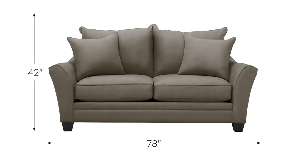 Briarwood Loveseat Dimensions
