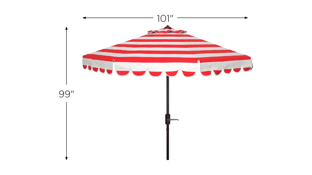 Maui Patio Umbrella Dimensions