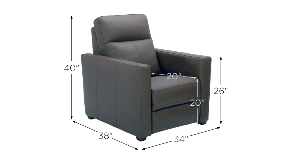 Broadway Power Recliner Dimensions