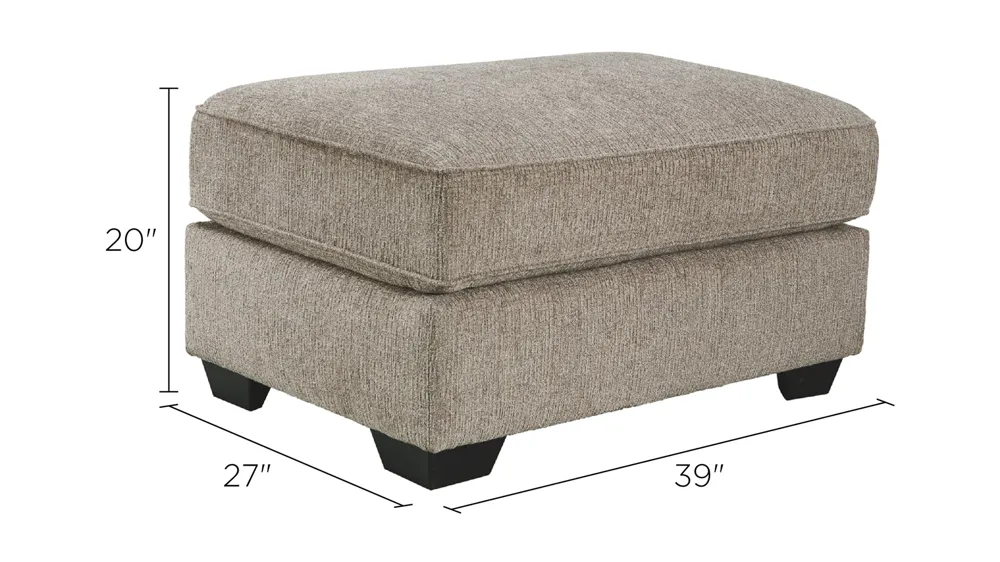 Marvin Cocktail Ottoman Dimensions