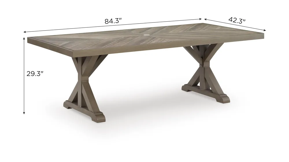 Laguna Heights Outdoor Dining Table Dimensions
