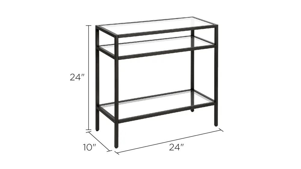 Sivil Rectangular Side Table Dimensions