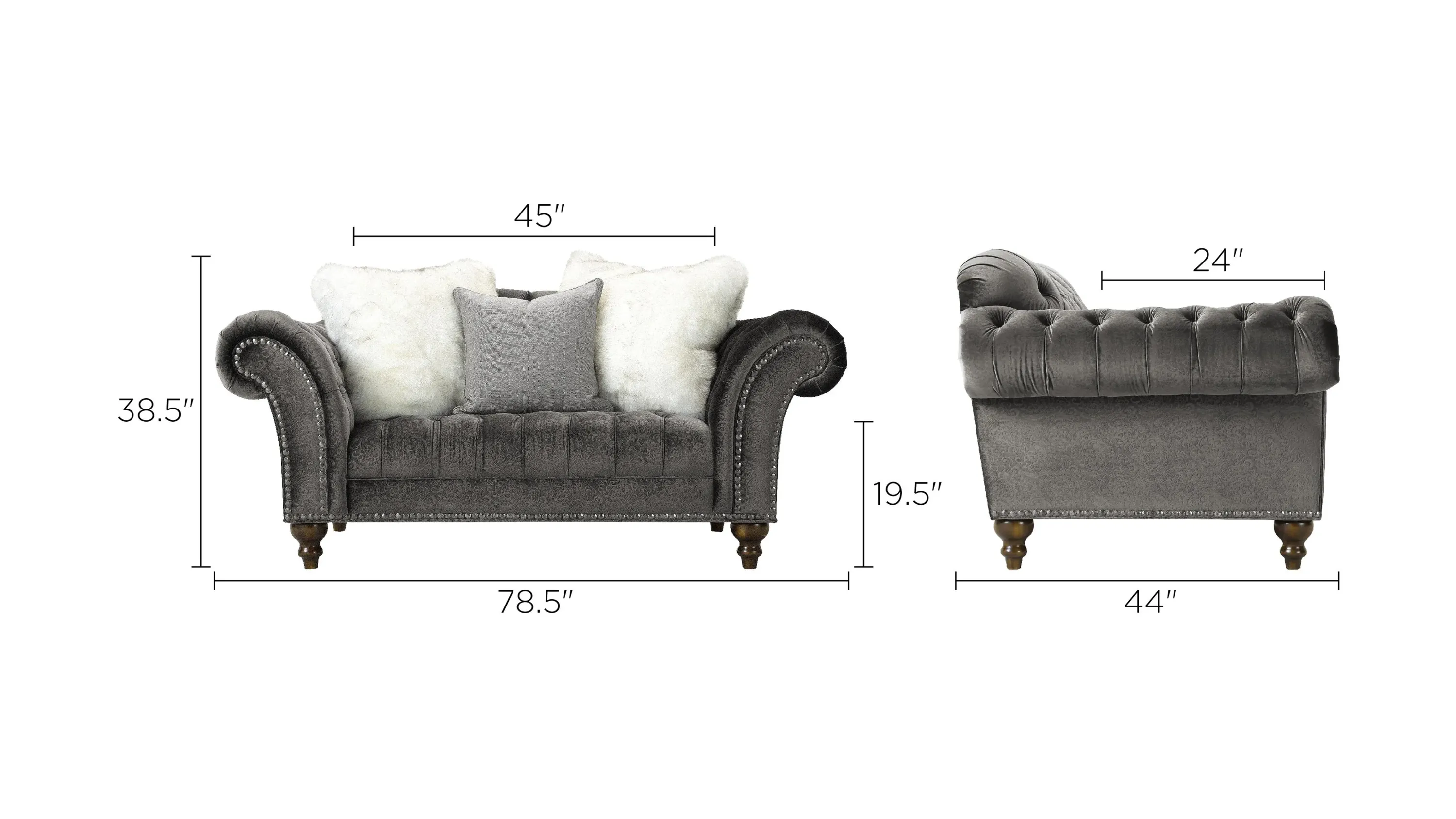 Duchess Loveseat | Raymour & Flanigan