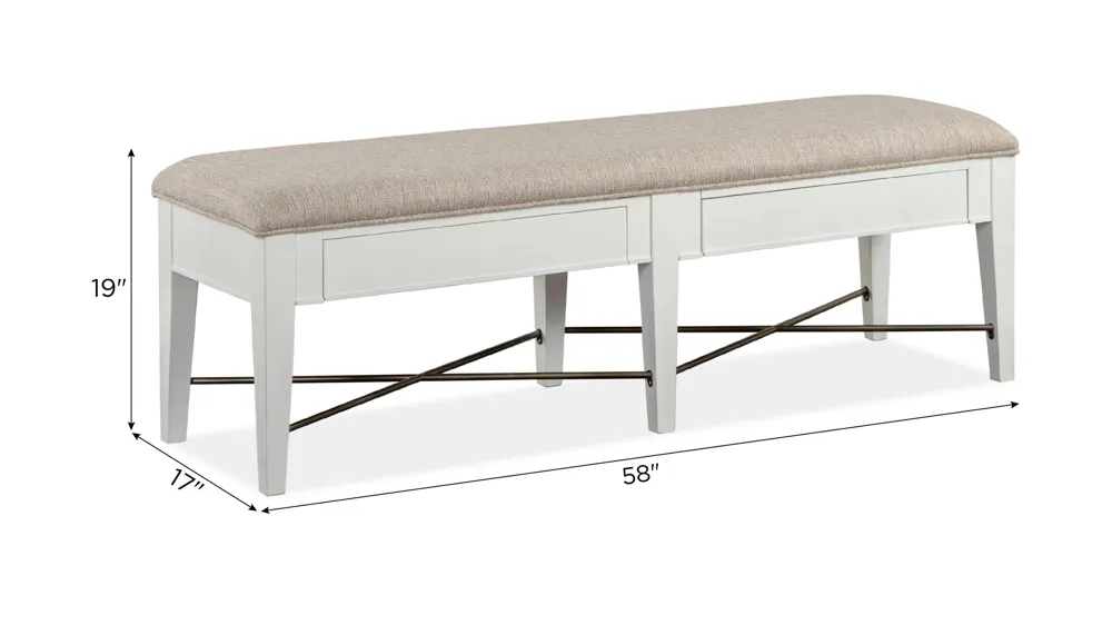 Heron Cove Bench Dimensions