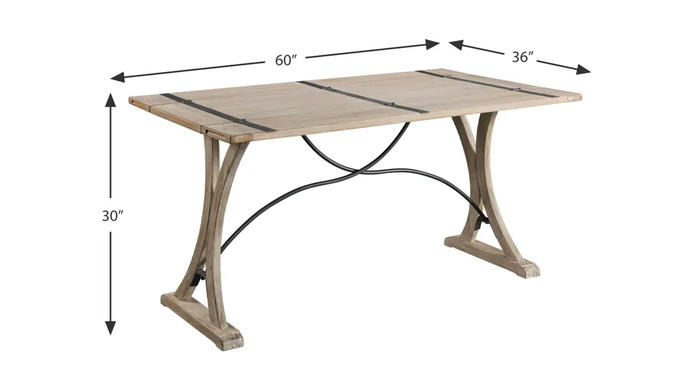 Keaton Dining Table Dimensions