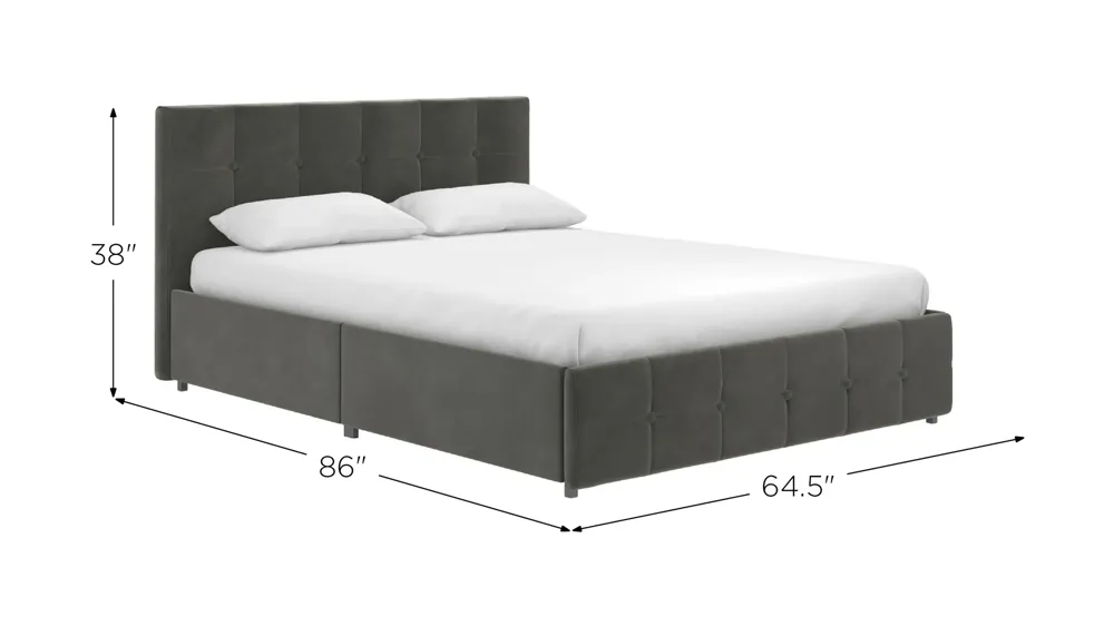 Ryder Bed Queen Dimensions