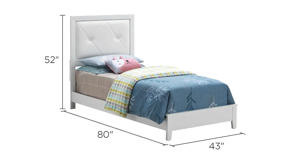 Primo Panel Bed Dimensions