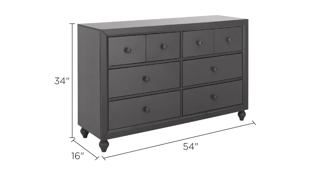 Ashcraft Bedroom Dresser Dimensions