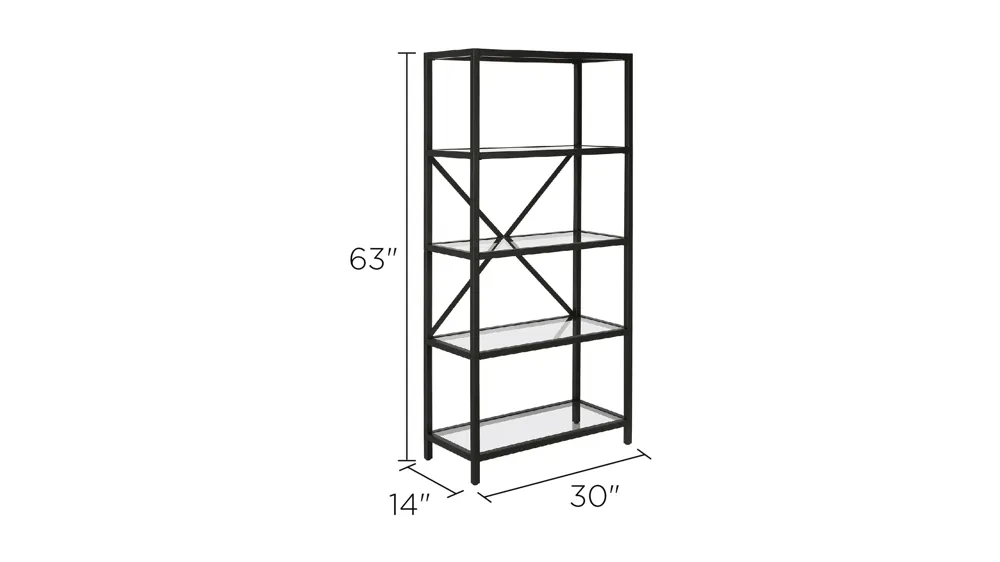 Etta Bookcase Dimensions