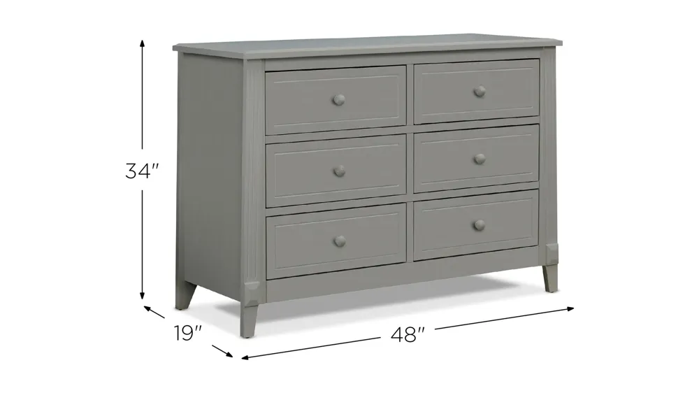 Berkley Double Dresser Dimensions
