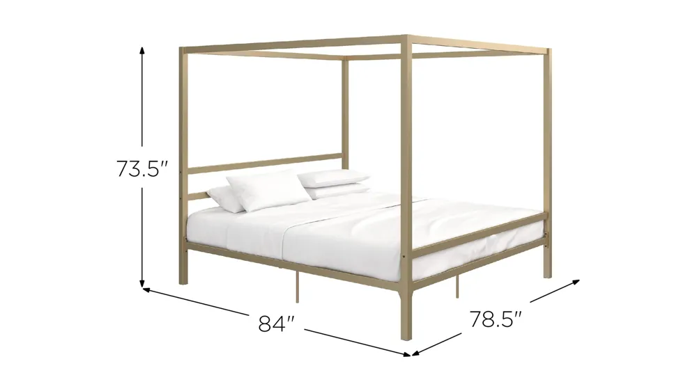 Cara Canopy Bed Dimensions