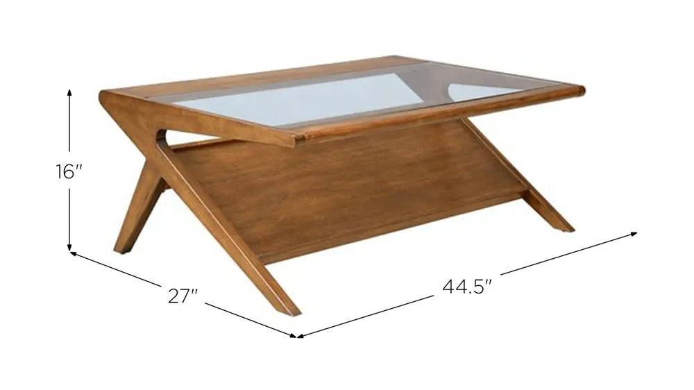 Pontiac Rectangle Coffee Table Dimensions