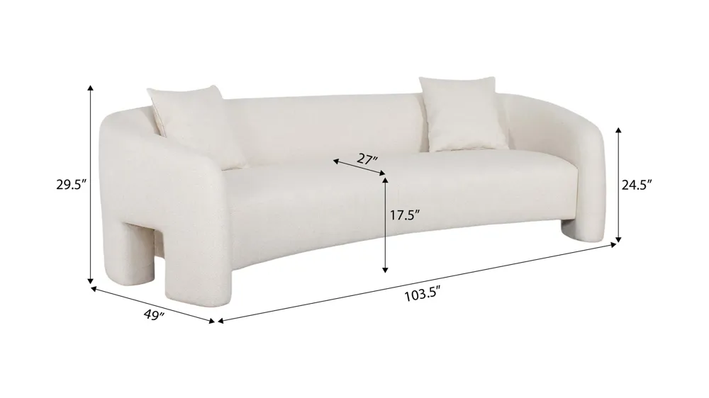 Sylvia Sofa Dimensions