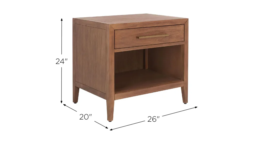 Bellrose Nightstand Dimensions