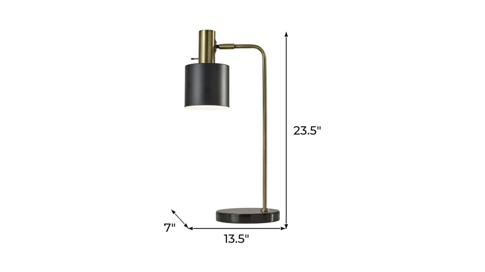 Emmett Desk Lamp Dimensions