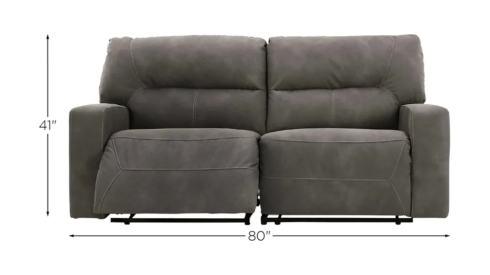 Next-Gen DuraPella 2-Piece Power Reclining Sectional Dimensions