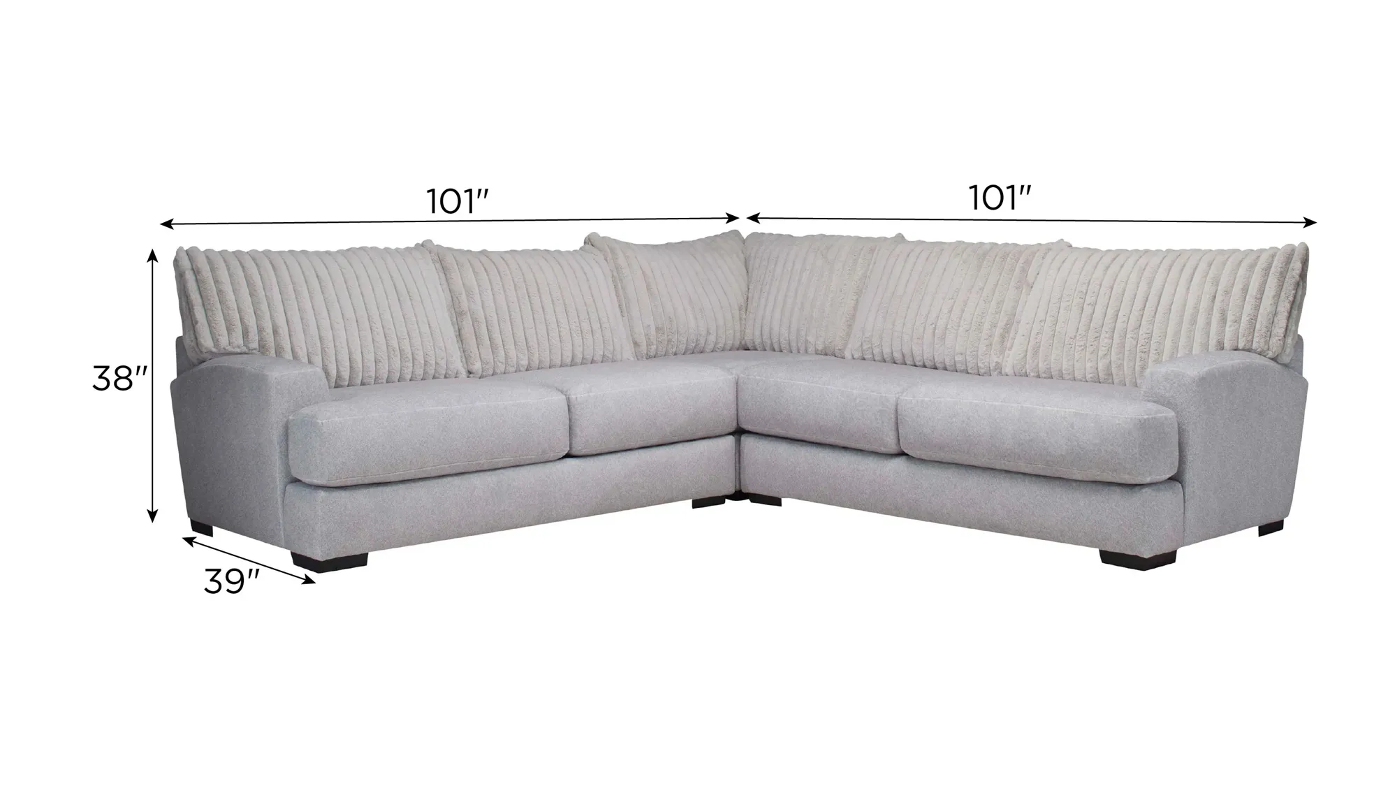 Mondo 3-pc. Sectional | Raymour & Flanigan