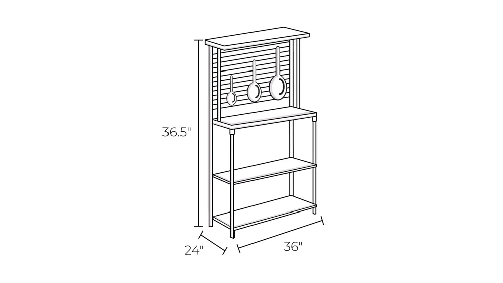 Avondale Kitchen Island Dimensions