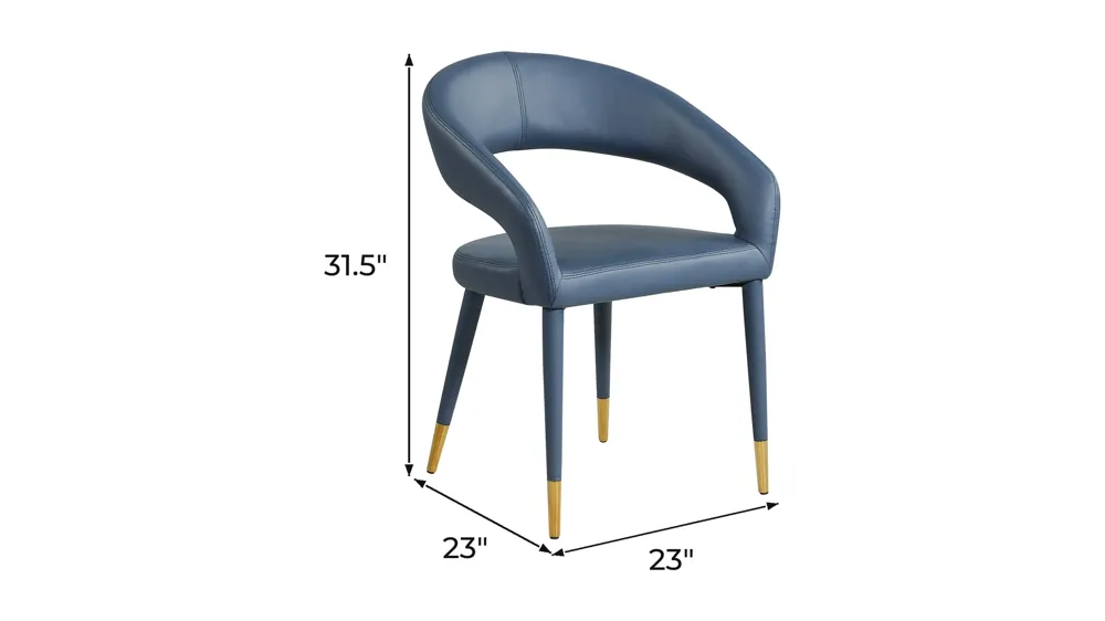 Destiny Dining Chair - Set of 2 Dimensions
