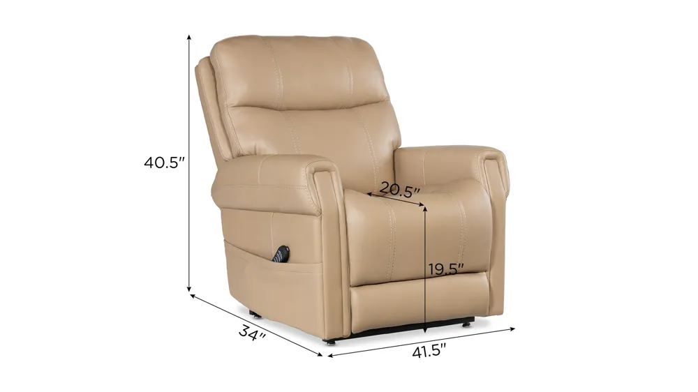 Carroll Power Recliner Dimensions
