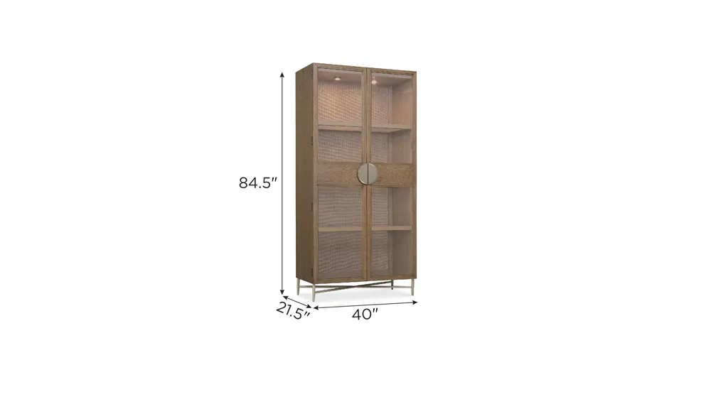 Sonnet Display Cabinet Dimensions