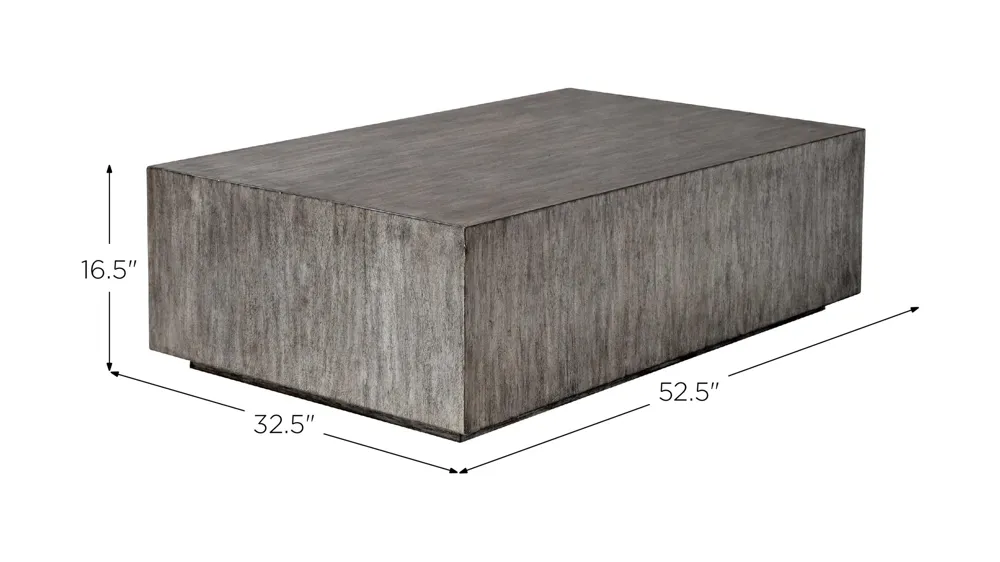 Kareem Coffee Table Dimensions