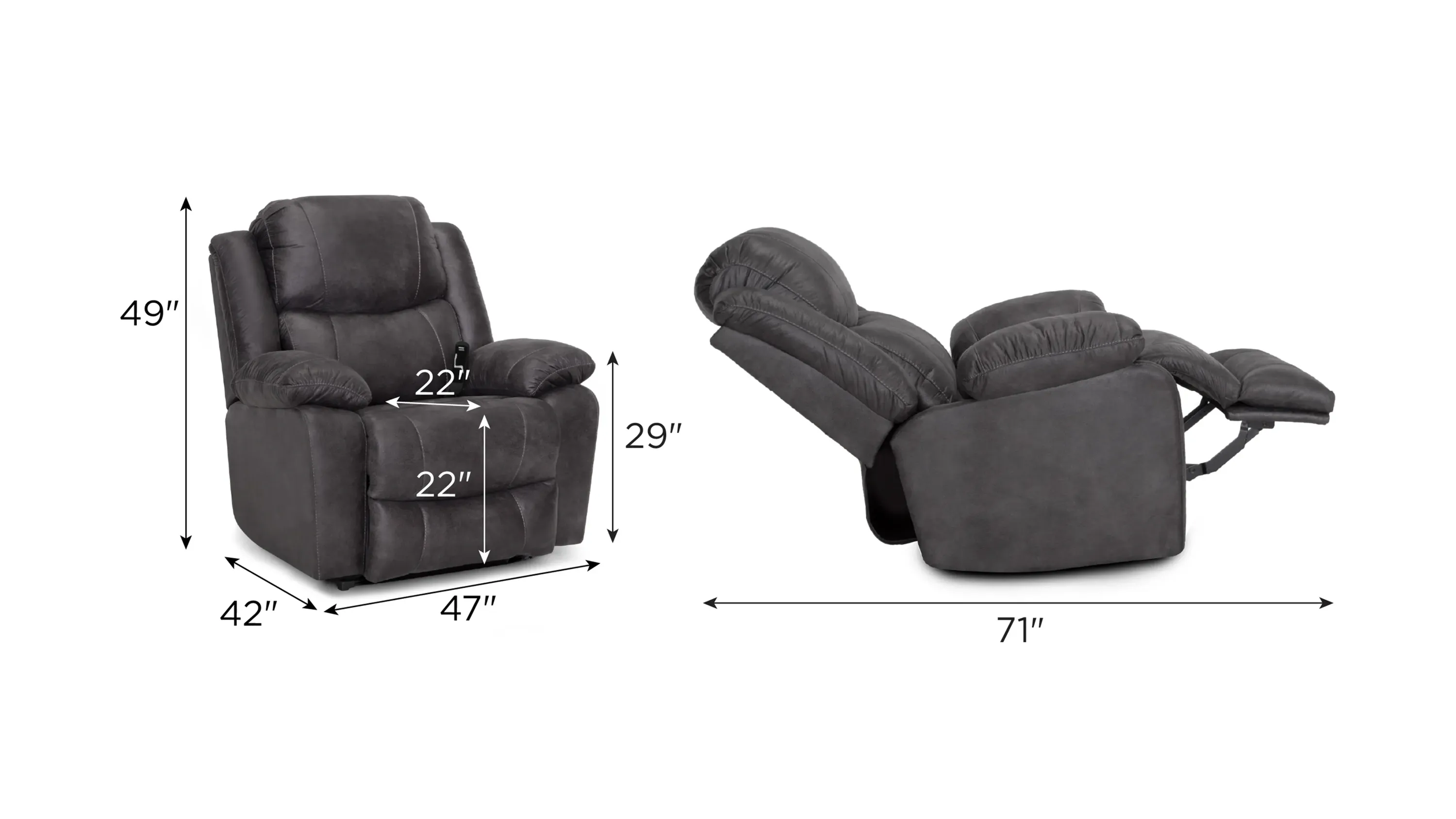 Colossus Power Recliner | Raymour & Flanigan