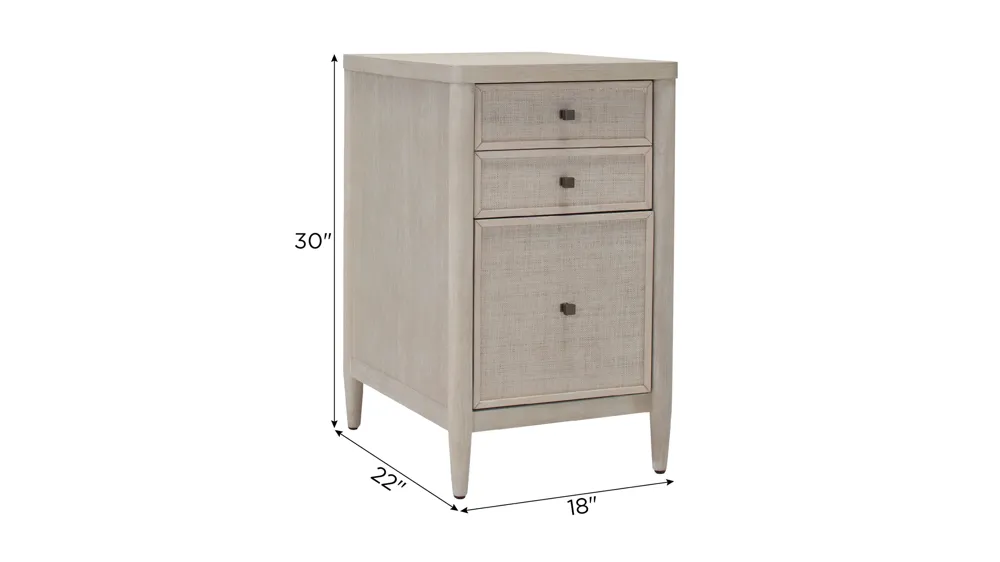 Caspian File Cabinet Dimensions