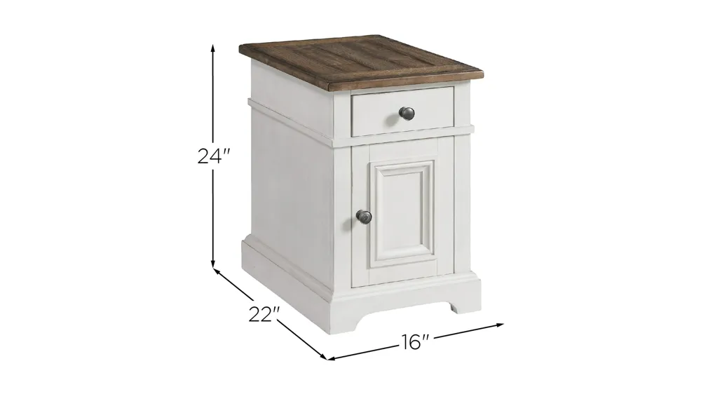 Drake Chair Side Table Dimensions