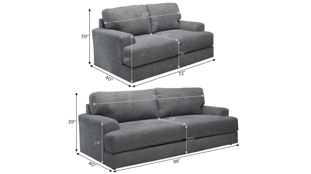 Sundera 2-pc. Sofa and Loveseat