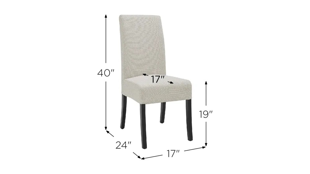 Valencia Chair: Set of 2 Dimensions
