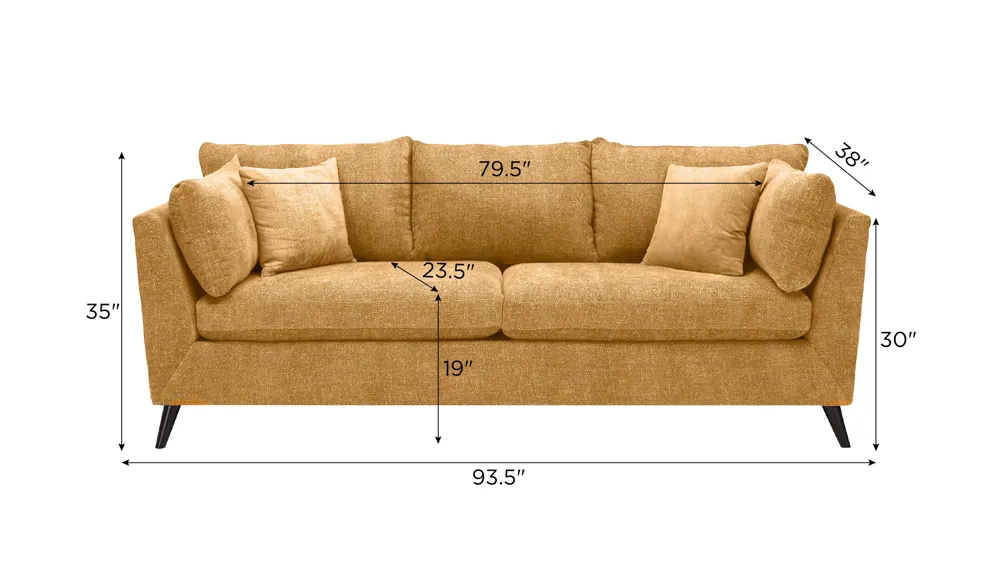Caruso Sofa Dimensions