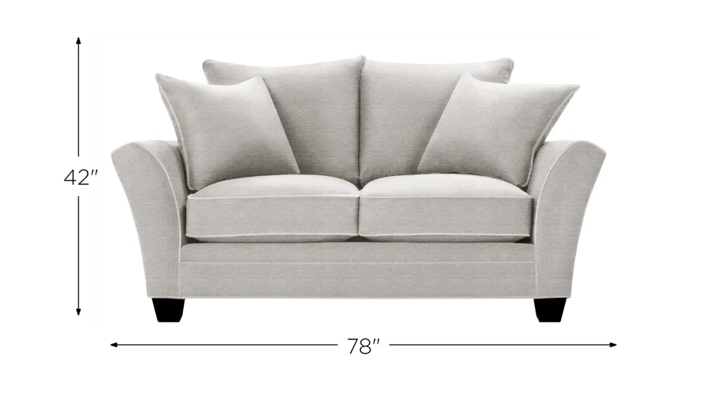 Briarwood Loveseat Dimensions