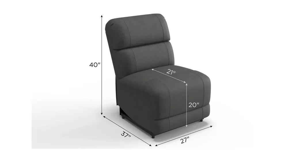 Kerridon  Armless Chair Dimensions