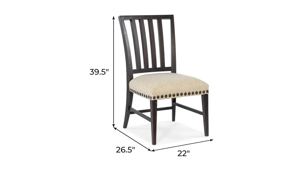 Big Sky Side Chair (Set of 2) Dimensions