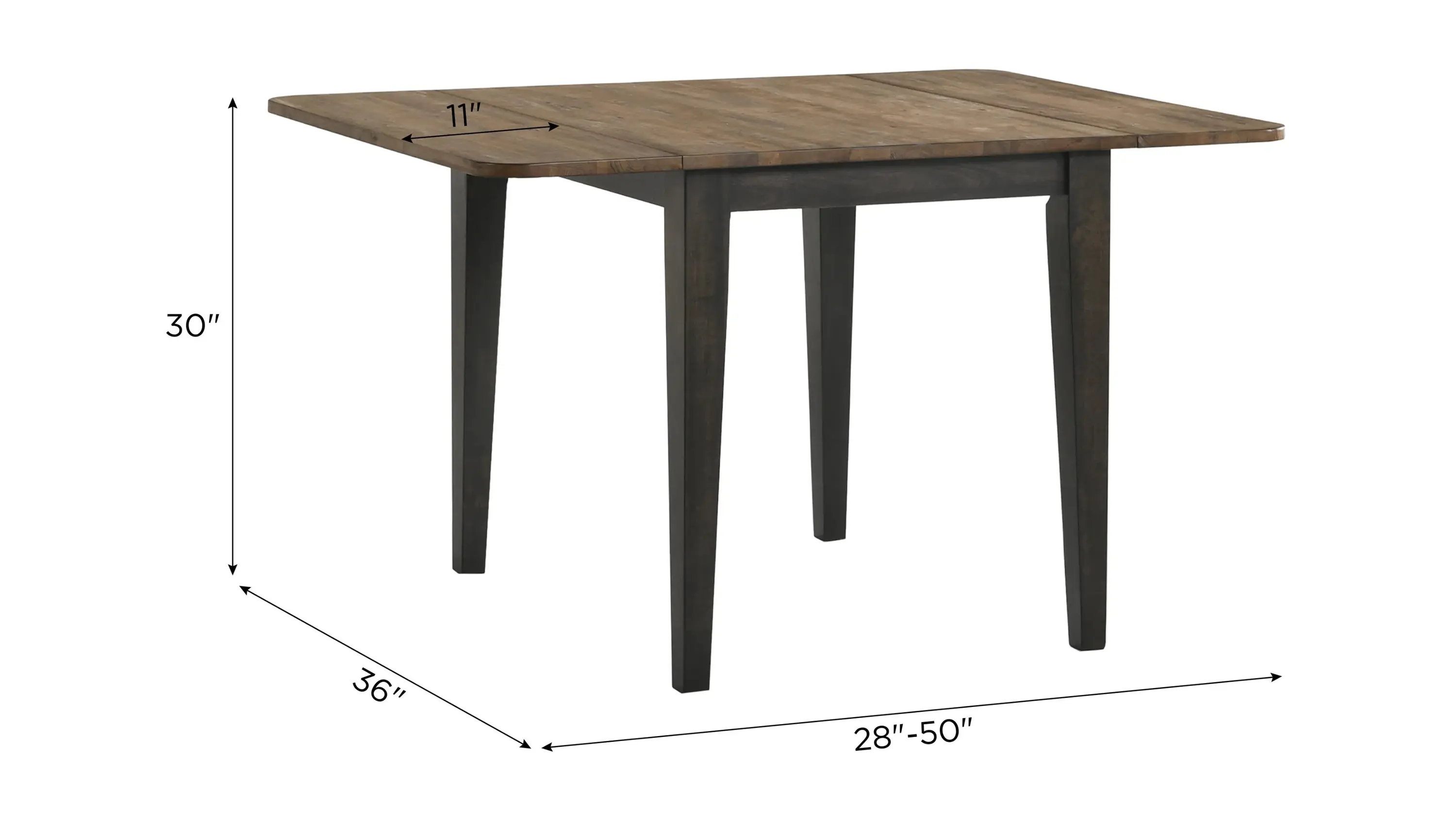 Harper Drop Leaf Table - Thumbnail 4