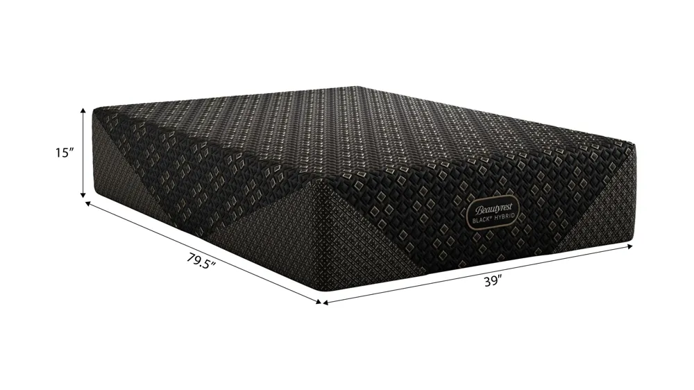Beautyrest Black Hybrid  Series Four XCS Medium Mattress Dimensions